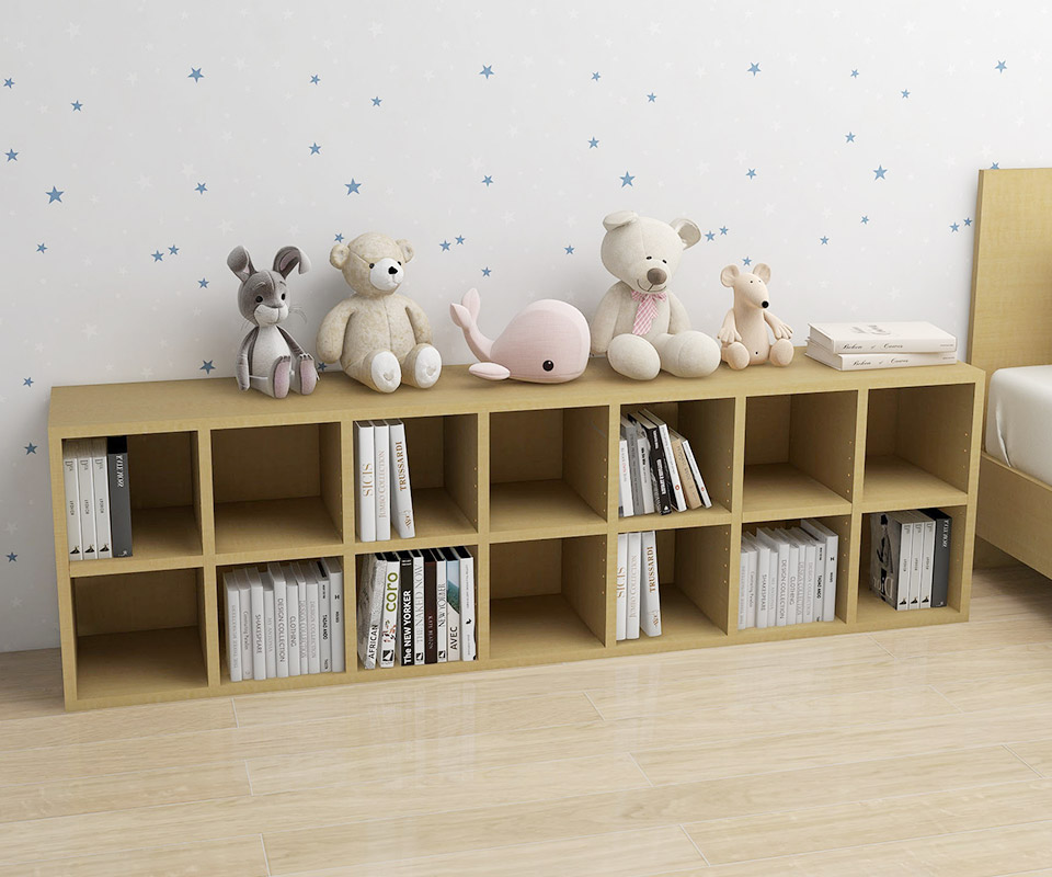 arne（アーネ） 本棚 大容量 低い ロータイプ リビング収納