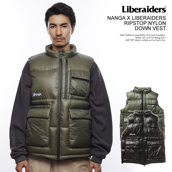 SALE セール リベレイダース ベスト Liberaiders NANGA × LIBERAIDERS