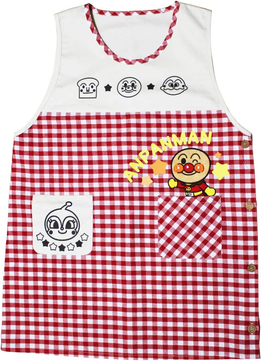BANDAI（バンダイ） エプロン 保育士 アンパンマン 大人用 かぶり ML