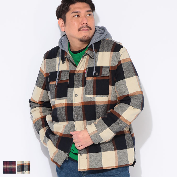 リーバイス アウター メンズ 大きいサイズ シャツ ジャケット 裏ボア