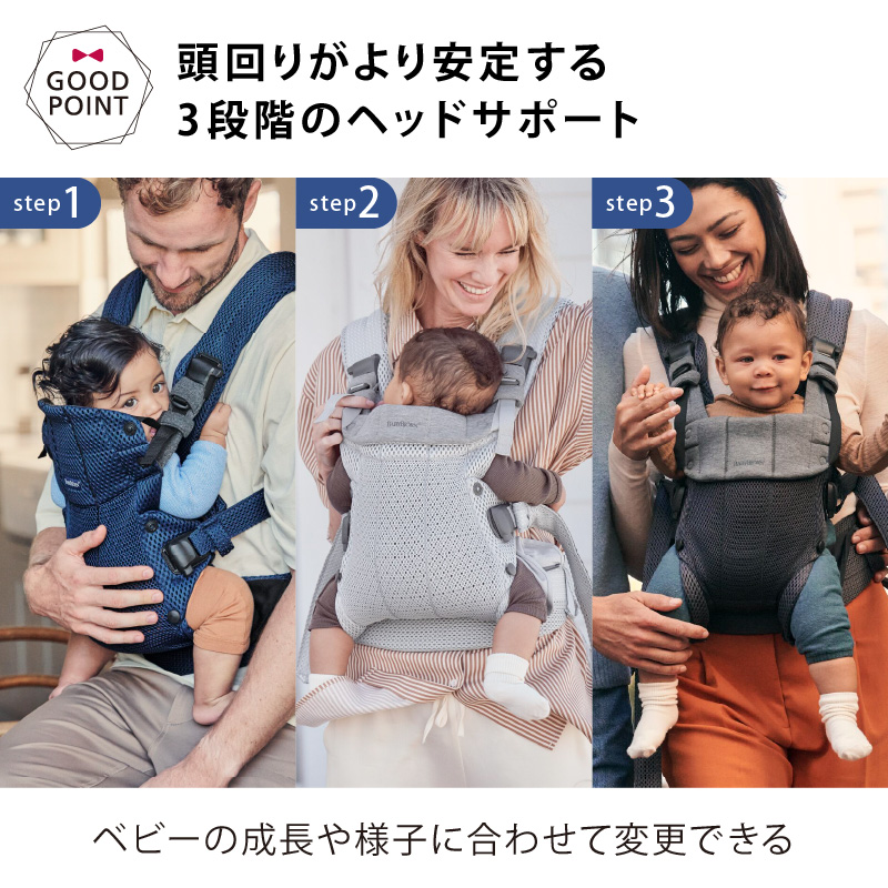 BABYBJORN（ベビービョルン） 抱っこ紐 ハーモニー アンスラサイト