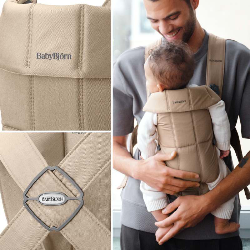 BABYBJORN（ベビービョルン） ベビーキャリアMINI ウーブン ベージュ