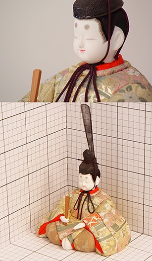 久月 久月の雛人形 木目込親王飾 花園雛 No9203 真多呂作 【店頭展示品