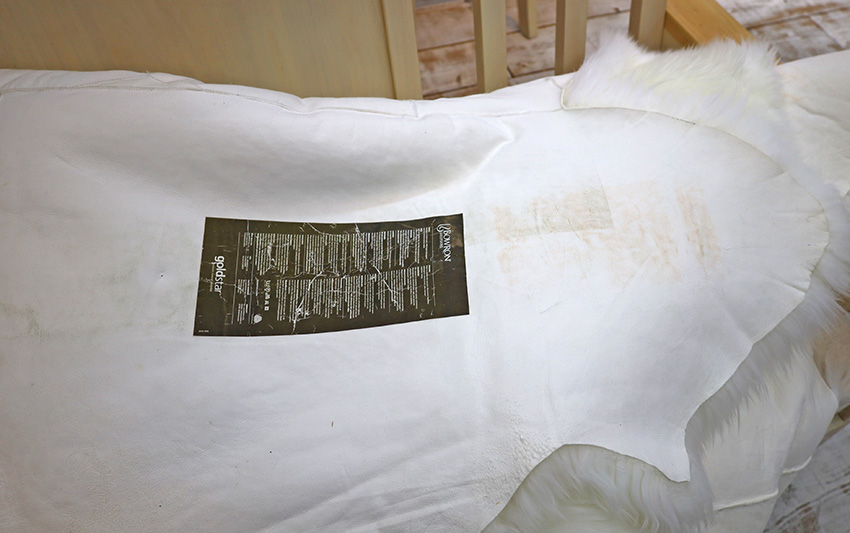 新品 在庫限り BOWRON ボーロン GOLD STAR ムートンラグ 5匹 ホワイト