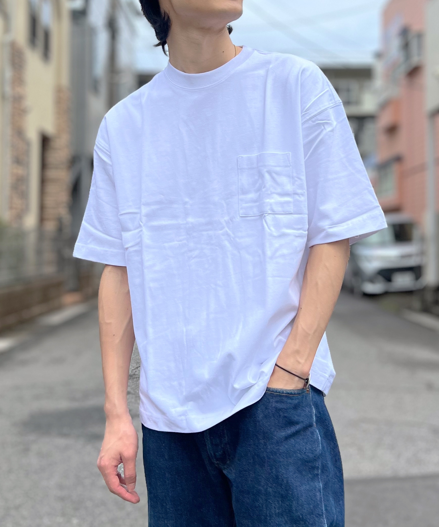 BEATJIVE（ビートジャイブ） Tシャツ メンズ 厚手 おしゃれ 白 黒 無地