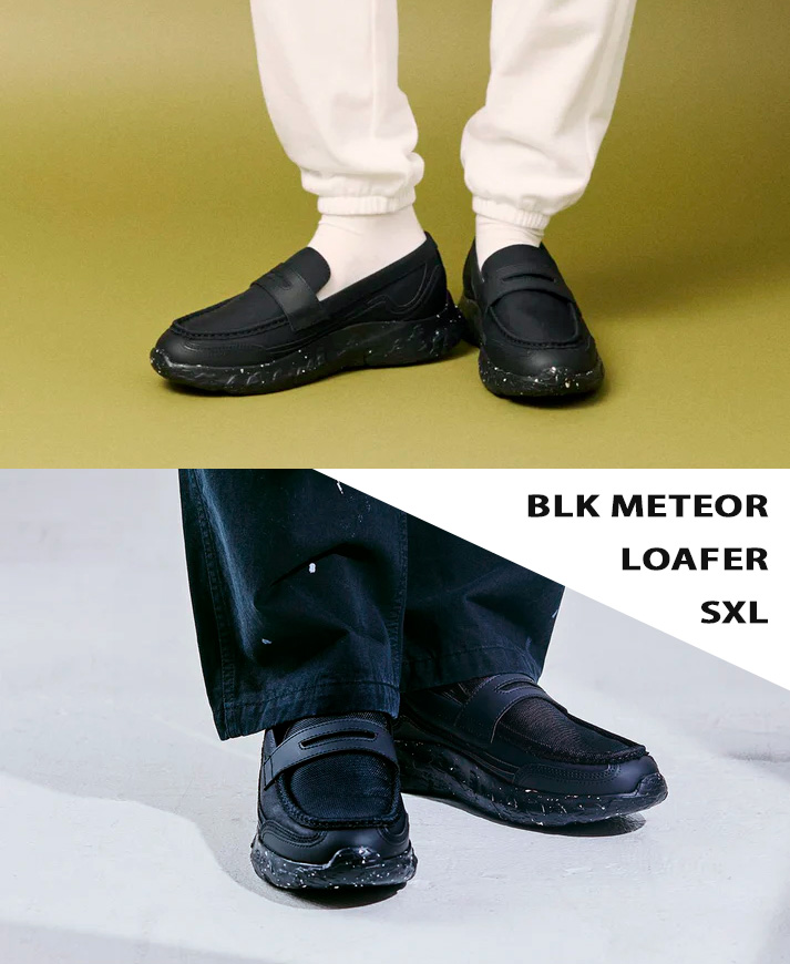 SHAKA（シャカ） メテオ ローファー ブラック Blk Meteor Loafer SXL