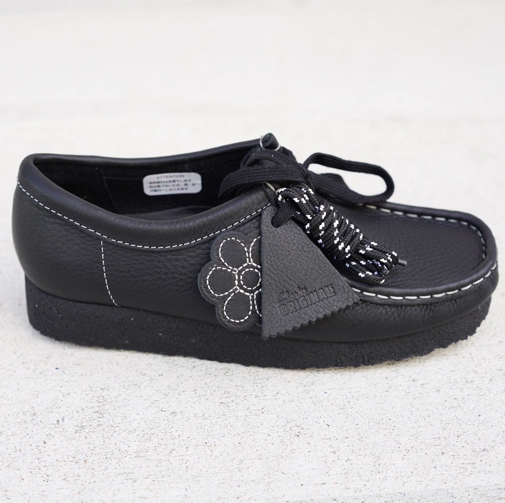 Clarks（クラークス） オリジナル ワラビー ブラック レザー
