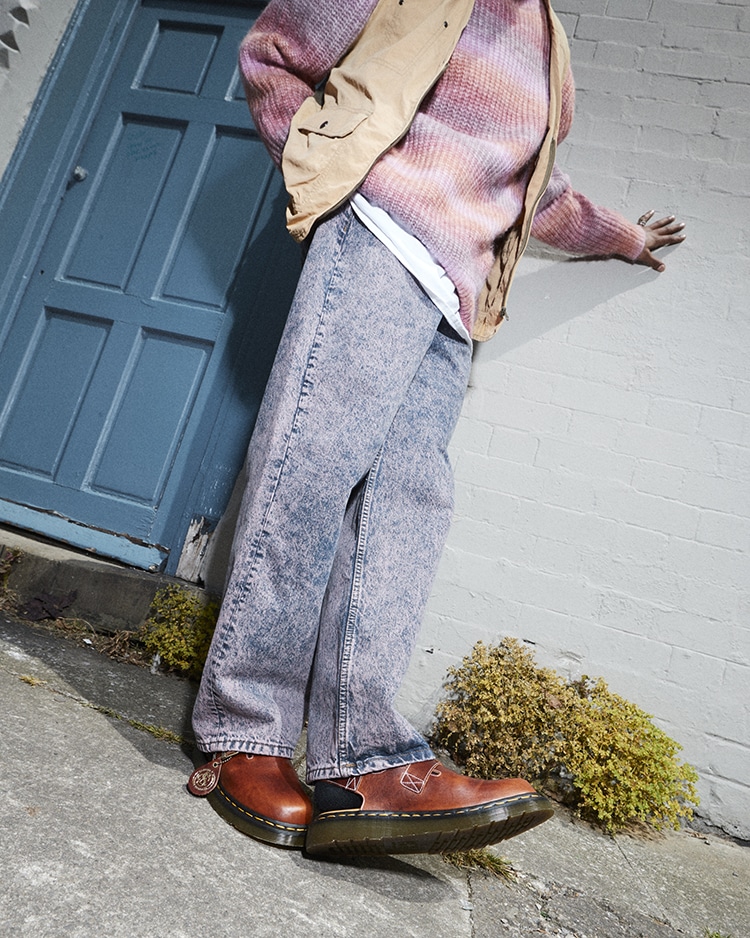 Dr.Martens（ドクターマーチン） サボ スリッポン バックル ミュール