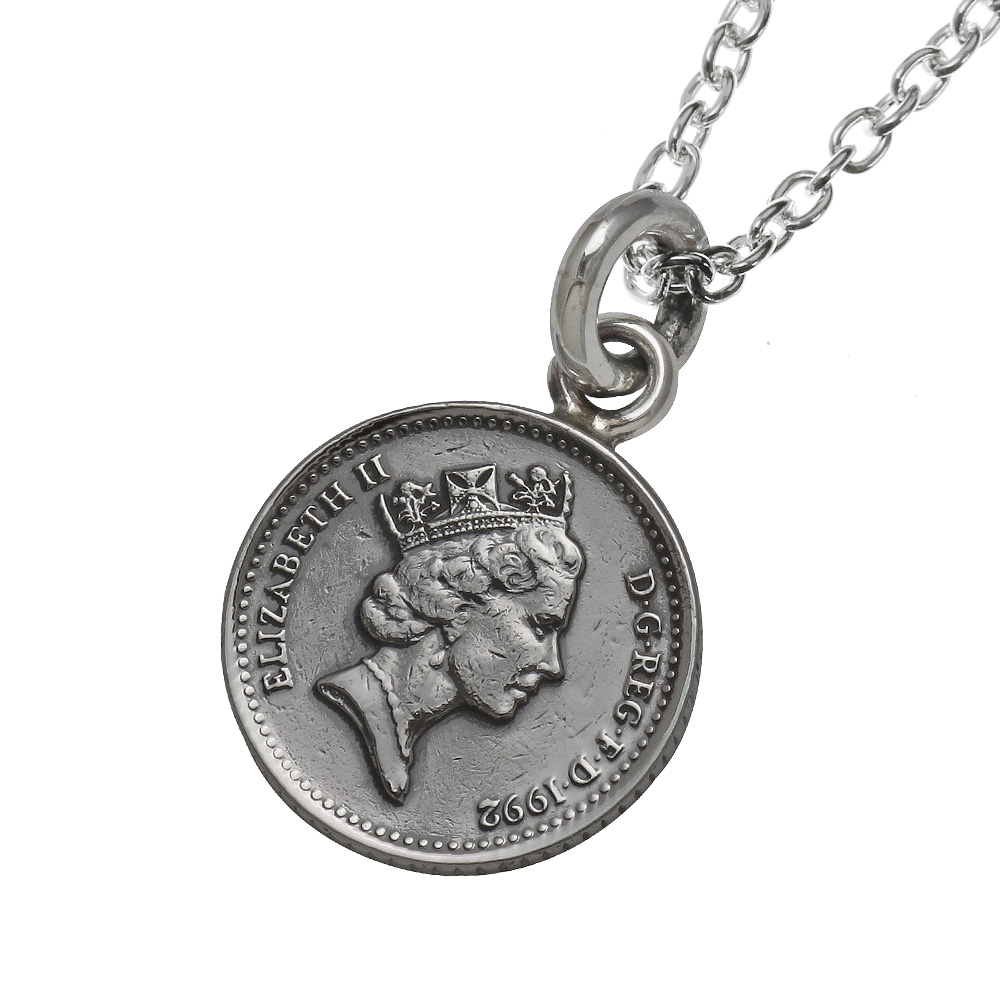 Binich（ビニッチ） コインネックレスペンダントトップ メンズ