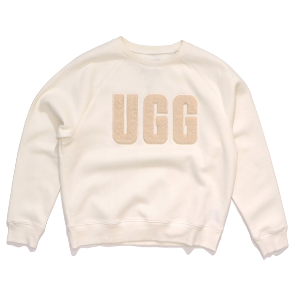 UGG（アグ） 爆買 【UGG/アグ】1123718 Madeline Fuzzy Logo Crewneck