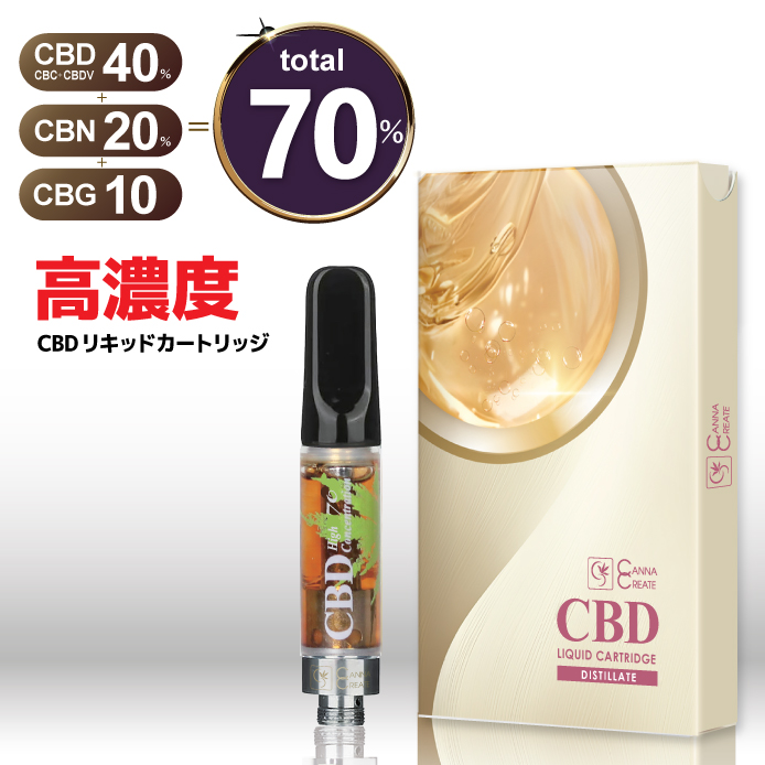 CANNACREATE CBDリキッド 70% 内容量1ml CANNACREATE 高濃度