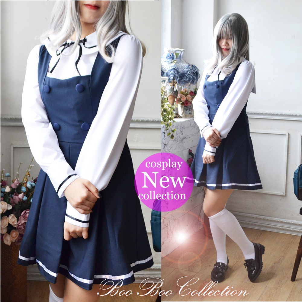 セーラー服 学生服 コスプレ ロリータ 制服 衣装 仮装 ワンピース