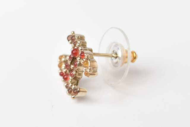 CHANEL（シャネル） ピアス ココマーク ゴールド/レッドマルチ爆買