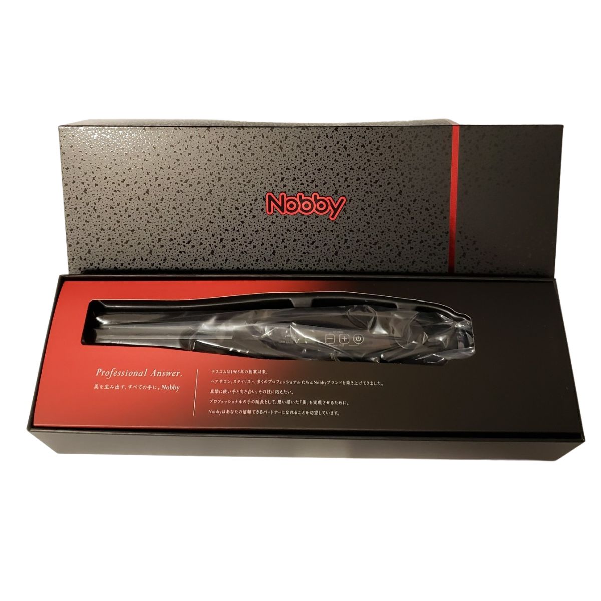 Nobby by TESCOM ノビー ヘアアイロン ストレート NBS1200 プロ用 美容