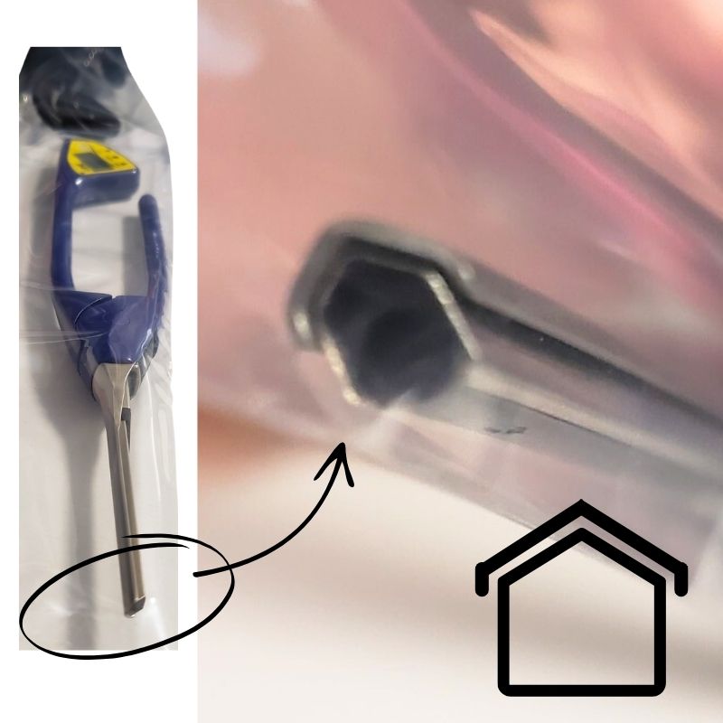 レンツ デジタルアイロン 5角 ロッドラバー無 両エッジ 3mm・4mm