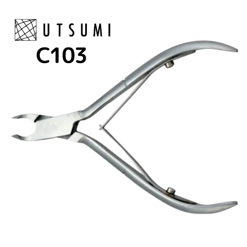 ウツミ キューティクルニッパー C103 刃先3mm 初級向け UTSUMI プロ用