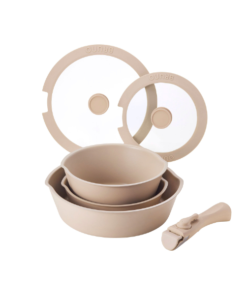 BRUNO（ブルーノ） フライパン 6点セット フライ鍋 お鍋 鍋 調理器具