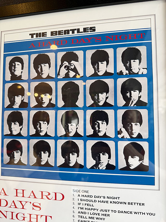 ビートルズ レコードジャケット オフィシャル アートフレーム （ハード