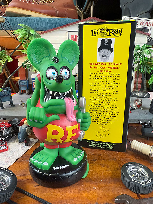 RAT FINK（ラットフィンク） ファンコ ガレージ ボビングヘッド