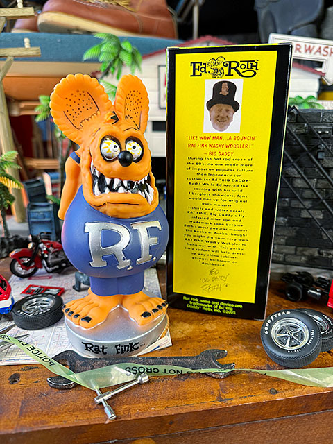 RAT FINK（ラットフィンク） ファンコ ボビングヘッド （オレンジ