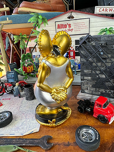 RAT FINK（ラットフィンク） ファンコ ボビングヘッド （ゴールド