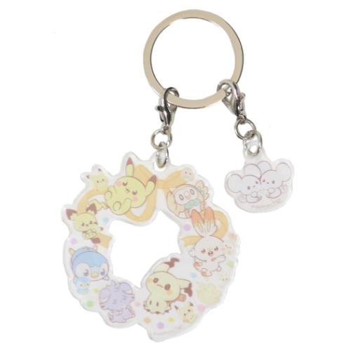 ポケットモンスター ポケモン キャラクター キーリング 2連