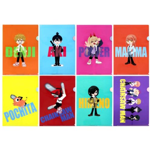 チェンソーマン A5クリアファイルコレクション全8種 8個入セット