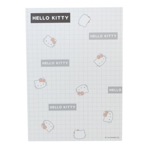 ハローキティ グッズ メモ帳 キャラクター A6メモ パターン