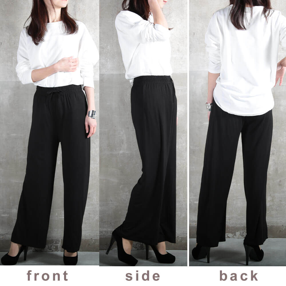 ガウチョパンツ ガウチョ スカンツ スカーチョ ヨガパンツ ワイド