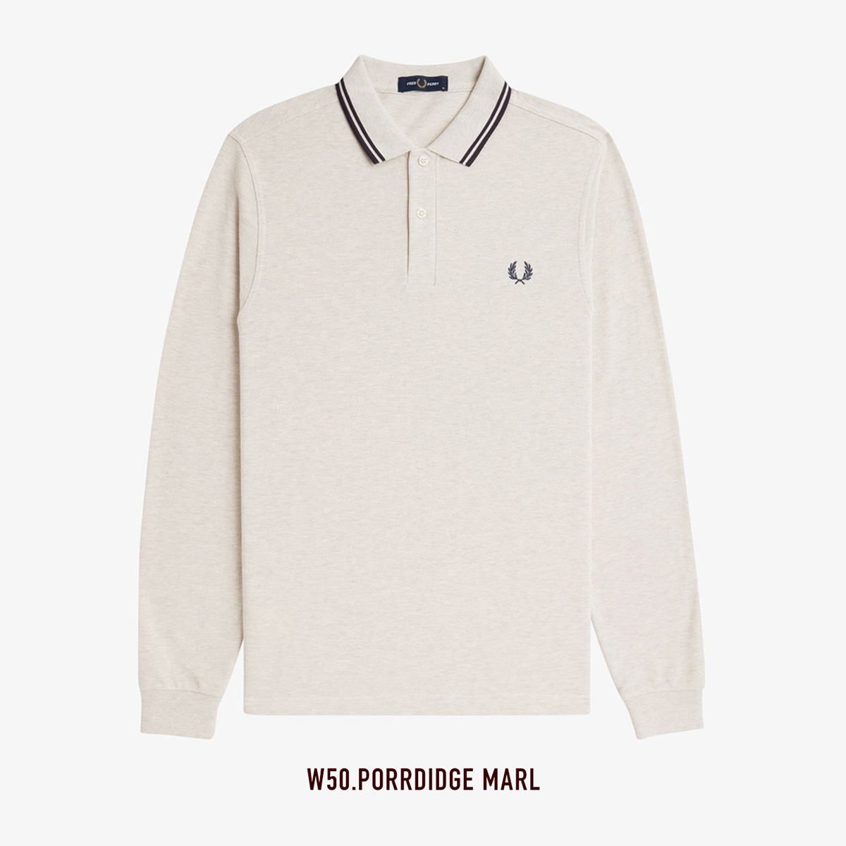FRED PERRY（フレッドペリー） 長袖 ポロシャツ FRED PERRY M3636
