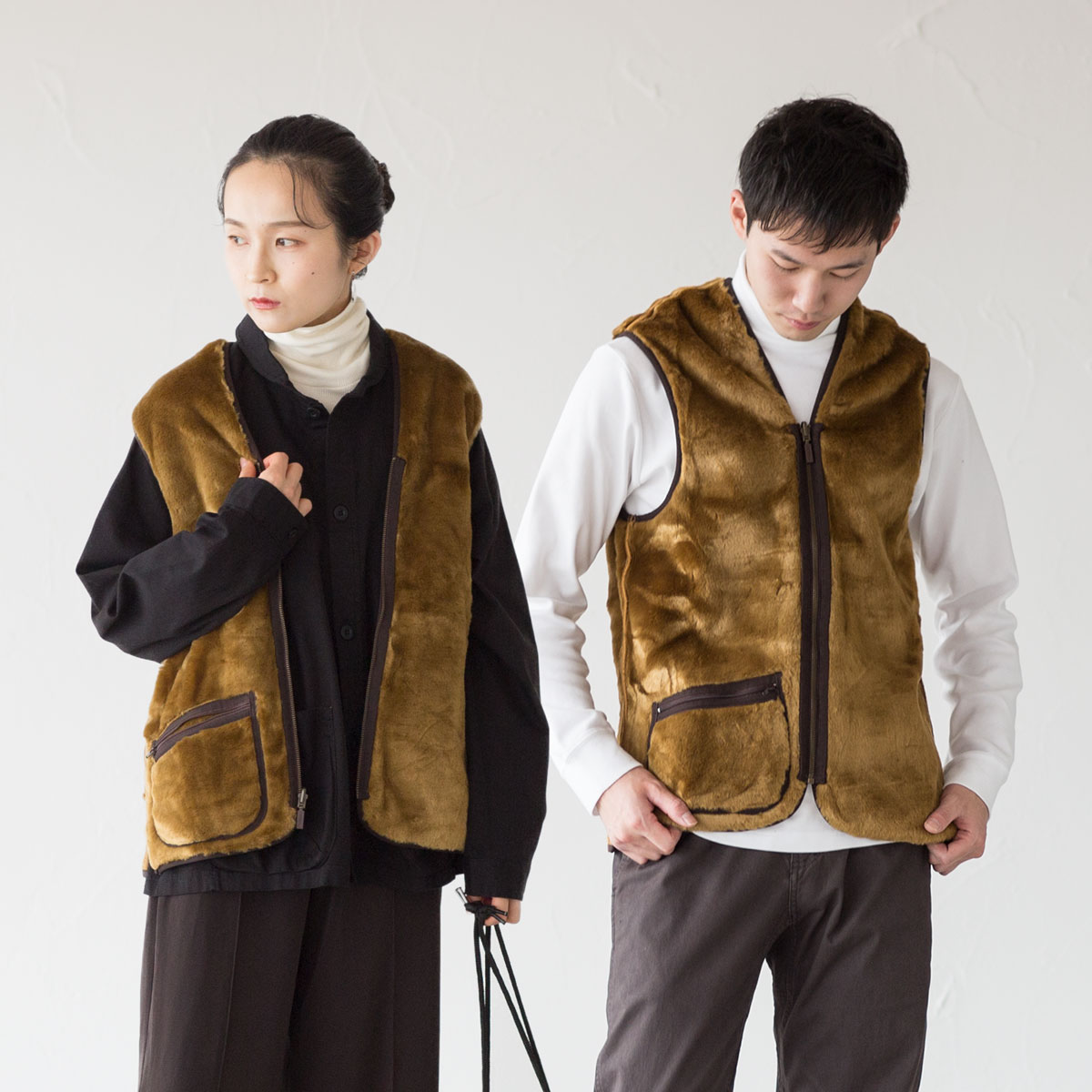 Barbour（バブアー） フロントジップ ファー ライナー ベスト