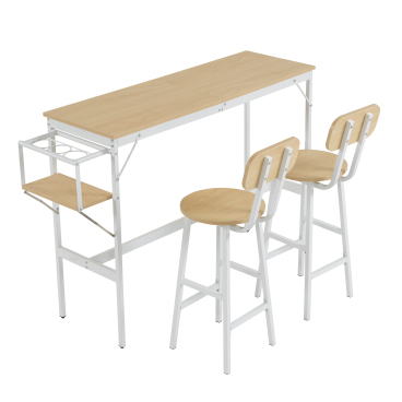 爆買WEEK+5%〜3/1まで】カウンターテーブル スツール 3点セット ハイ