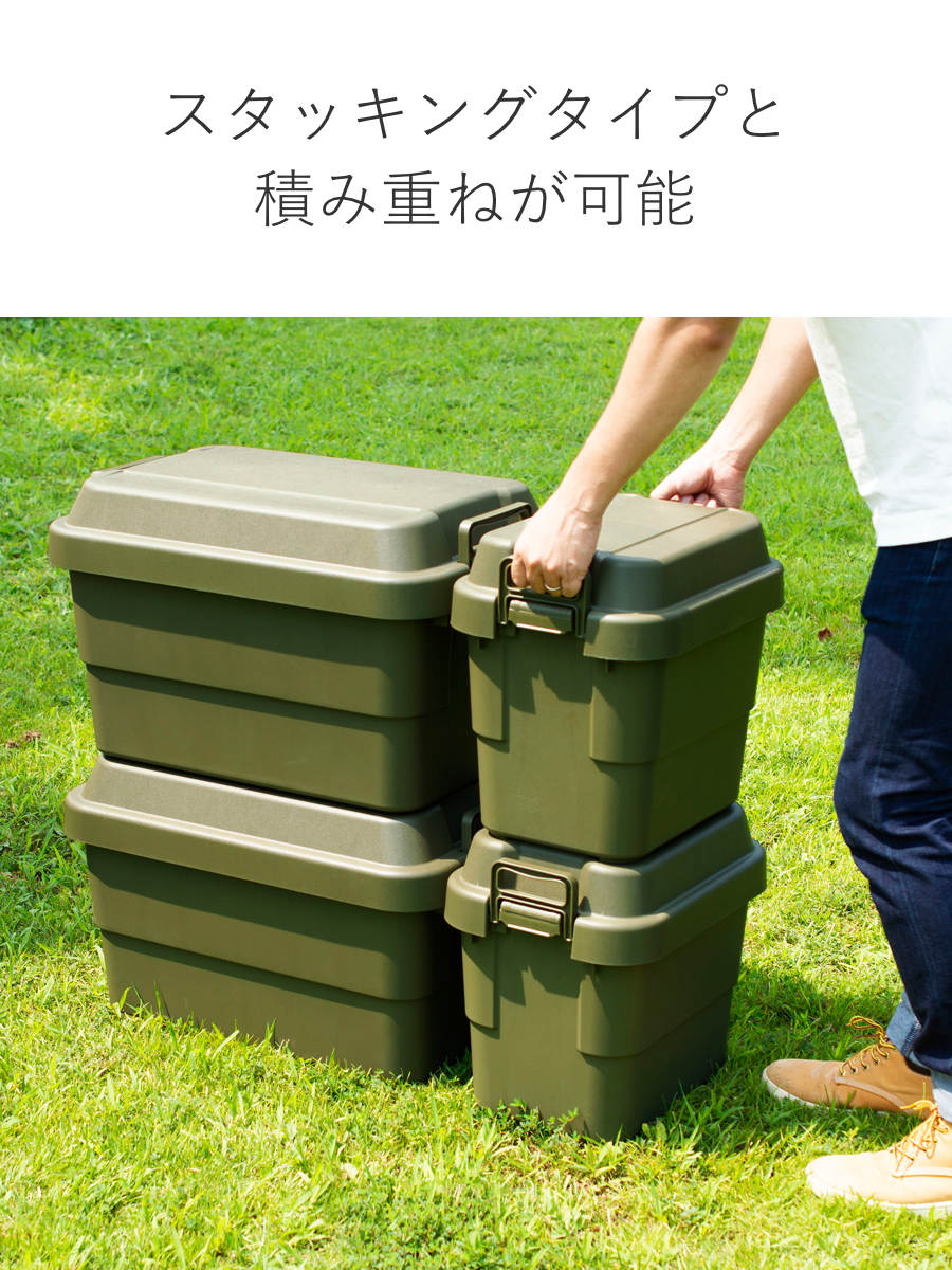 RISU（リス） 収納ボックス 幅78×奥行39×高さ37cm トランクカーゴ