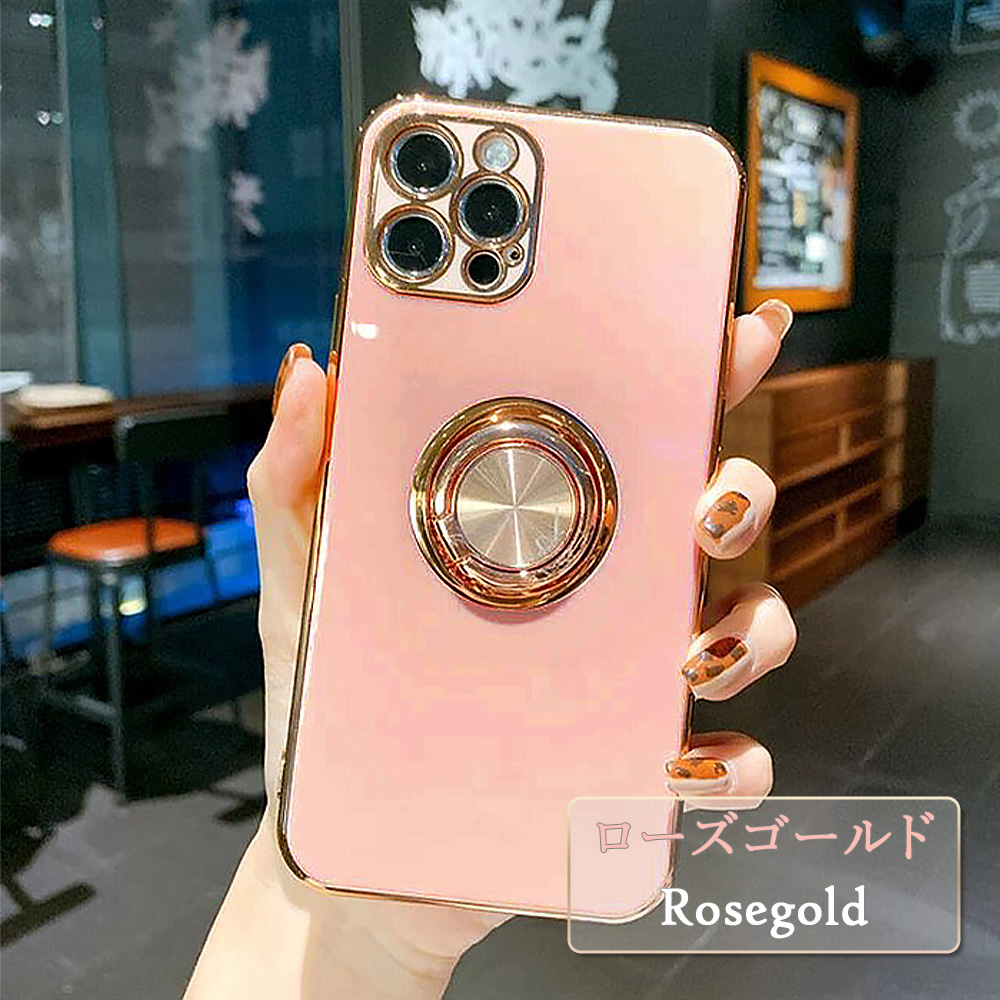 iPhone 13 Pro Max ケース スマホ カバー カメラ保護 リング付き