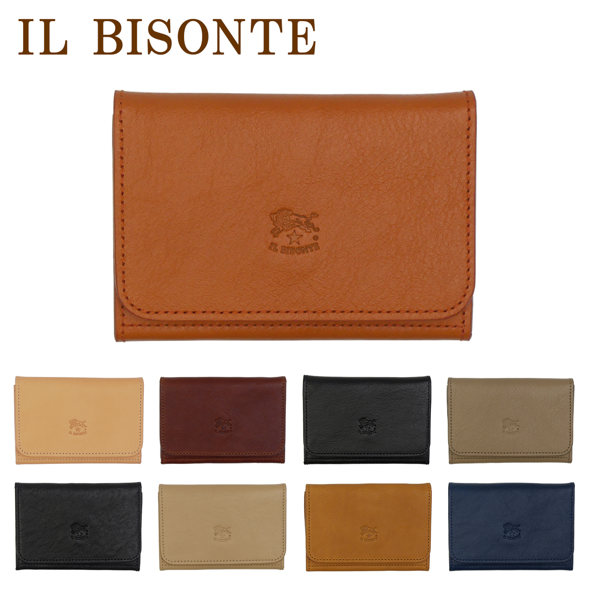 IL BISONTE（イルビゾンテ） 【並行輸入品】イルビゾンテ カードケース
