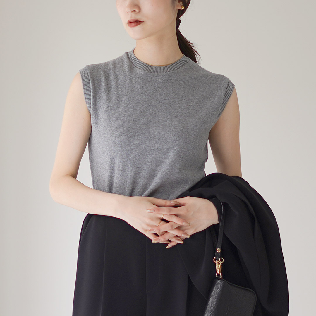 gicipi（ジチピ） オパーレ ノースリーブ ニットソー / トップス