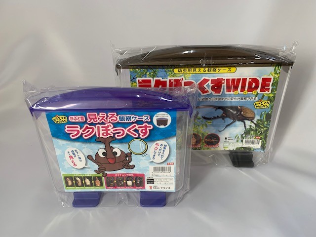 ラクぼっくすWIDE dda 飼育 ケース カブトムシ 観察 管理 : DDAism