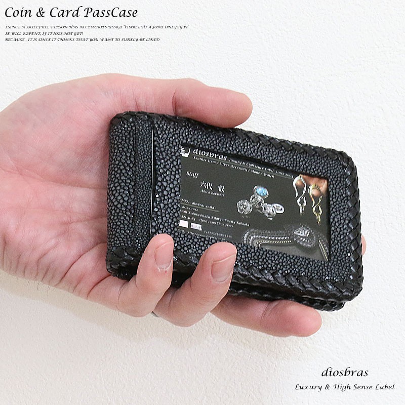 パスケース 定期入れ ラウンドファスナー カードケース メンズ