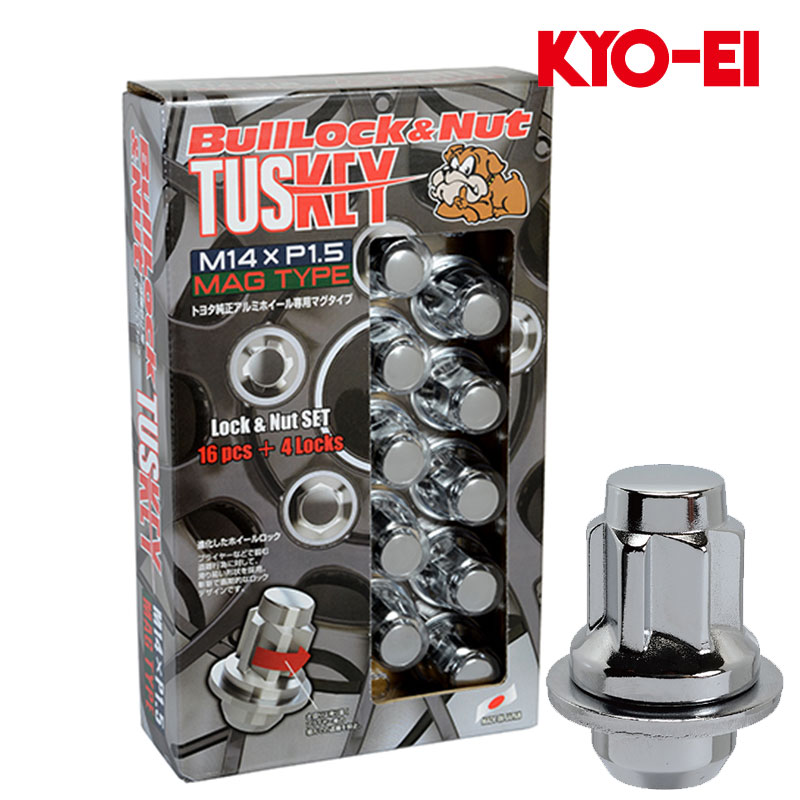 KYO-EI レクサスLS600h ホイールナット UVF45 M14xP1.5 平面座用 ブル