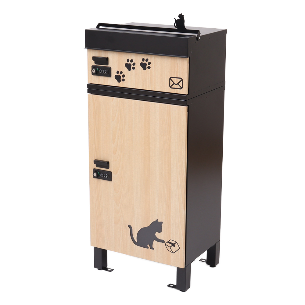 ヤマソロ 宅配ボックス ポスト 猫 ネコ ねこ 郵便受け メールbox 大