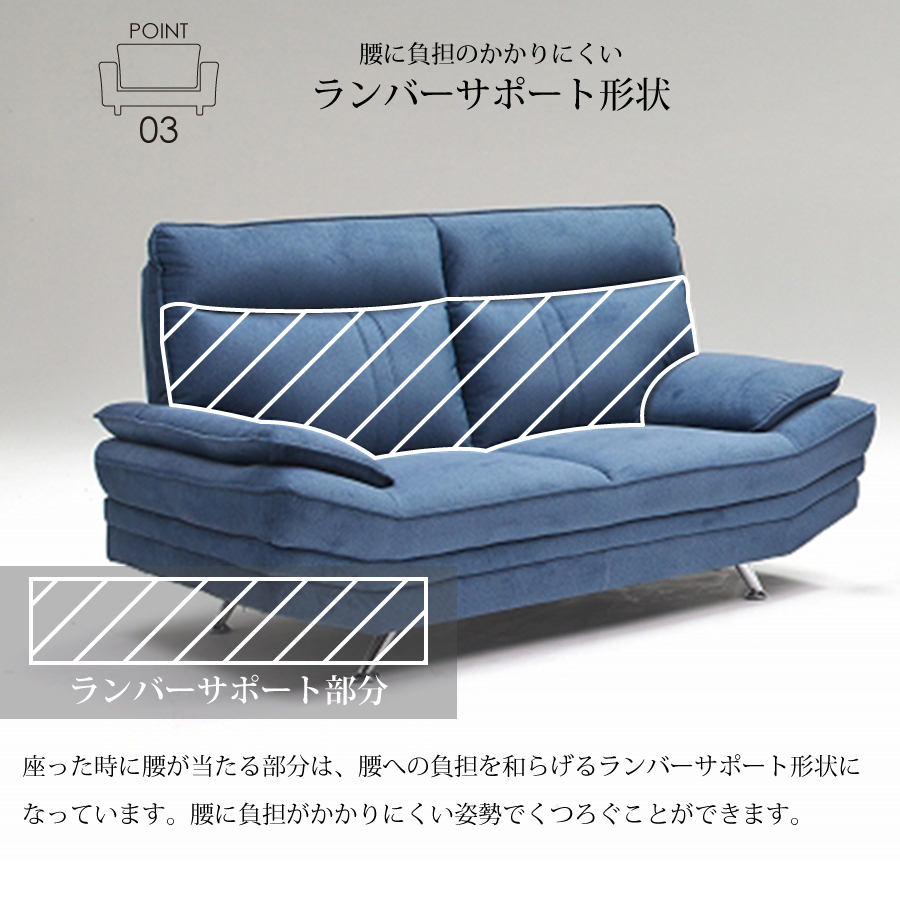 レビューでクーポン進呈】ソファ 2人掛け タルガ2 幅200cm 布張り 2P