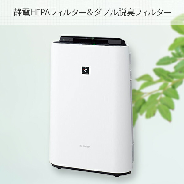 SHARP（シャープ） 空気清浄機 花粉対策 加湿器 小型 プラズマ