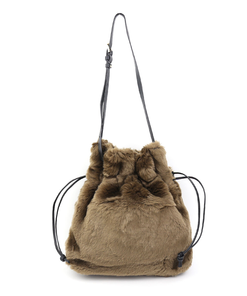 VIOLAd'ORO（ヴィオラドーロ） ショルダーバッグ ファーバッグ