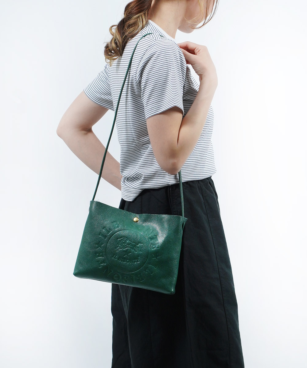 IL BISONTE（イルビゾンテ） ショルダーバッグ レザーポシェット