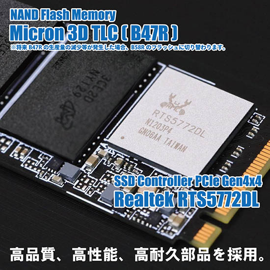 CFD販売 内蔵SSD CFD販売 CSSD-M2L1KSFT6KE [1TB/PCIe Gen4x4/M.2-2280