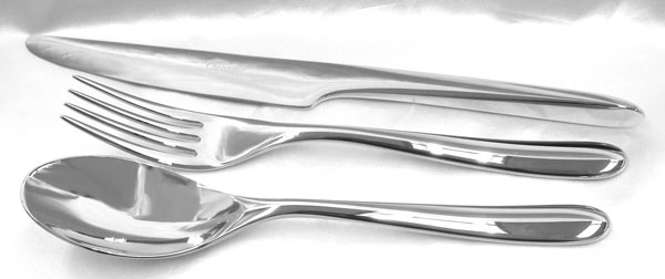 クリストフル ステンレス パール（2405）テーブルスプーン、フォーク
