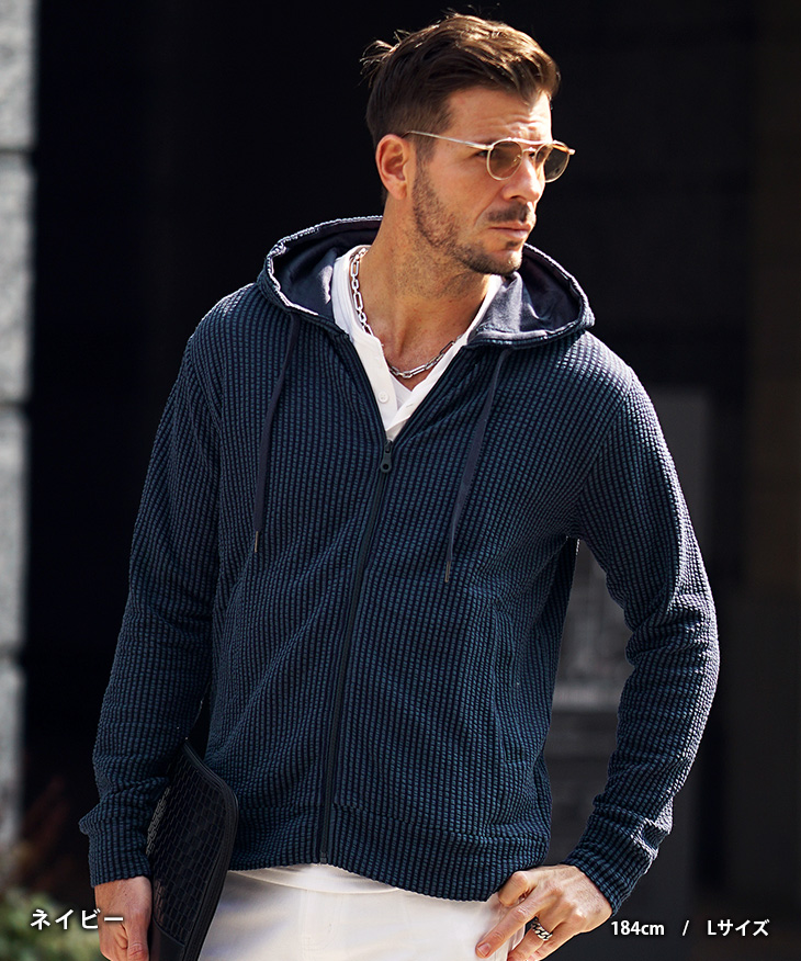 joker（ジョーカー） パーカー メンズ 薄手 ジップパーカー メンズ