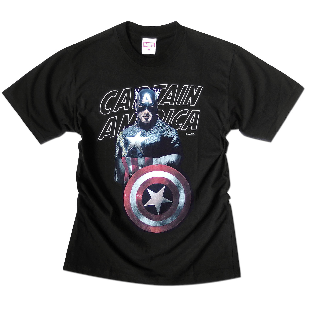 MARVEL（マーベル） キャプテンアメリカ Tシャツ メンズ 半袖 アメコミ