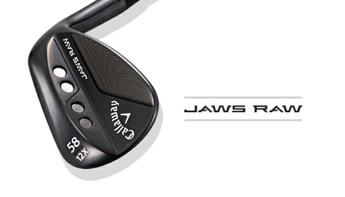 Callaway（キャロウェイ） JAWS RAW ウェッジ ブラック Dynamic Gold