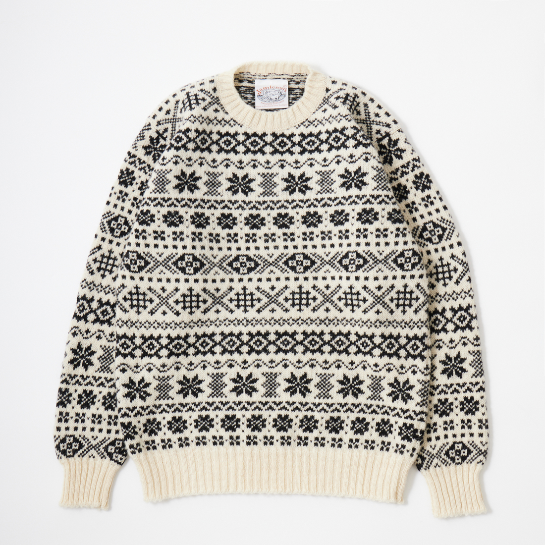 Jamieson's of Shetland JAMIESON'S ジャミーソンズ クルーネック